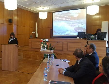 Съдебният елит дойде в Бургас за доклада на Окръжния съд. Магистратите се похвалиха с отлични резултати