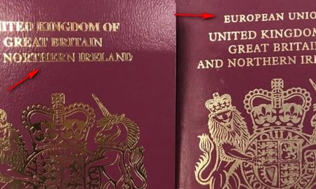Паспортите на британците вече без Европейския съюз