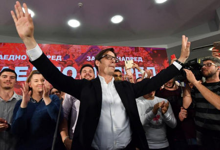 Стево Пендаровски печели президентските избори в Северна Македония