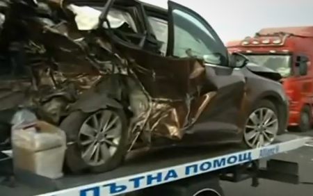 Верижна катастрофа на магистрала "Тракия", има ранени