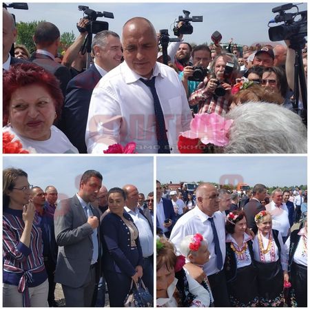 Премиерът Бойко Борисов даде старт на историческия обход на Поморие