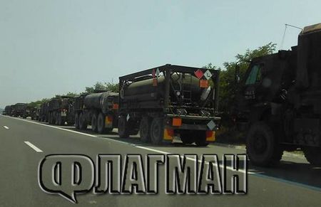 МВР съобщи изключително важна новина за шофьорите, военна техника минава по основни пътища в страната