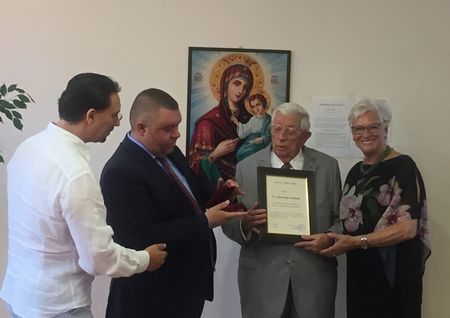 Архонт Димитър Атанасов стана почетен гражданин на Свети Влас