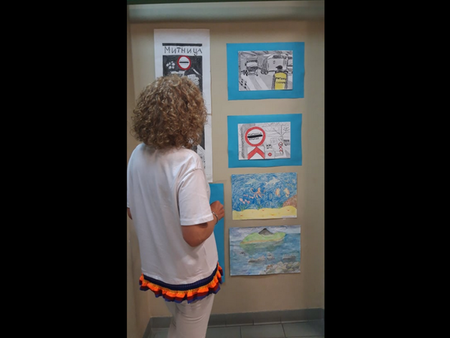 Детска изложба показа професията на митническите служители в Бургас