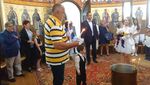 Премиерът Бойко Борисов кръсти внучетата си