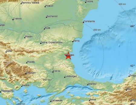 Земетресение разтресе Южното Черноморие