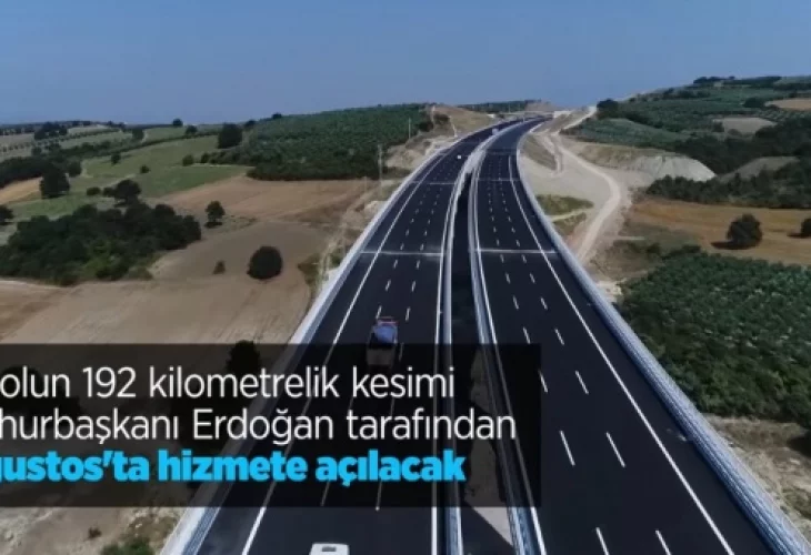 Ердоган реже лентата на смайваща магистрала от Истанбул до Измир