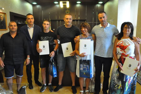 Бургаски спортисти получиха признание за спечелени медали от европейски и световни първенства