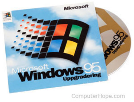 24 август 1995: Истерията около Windows 95