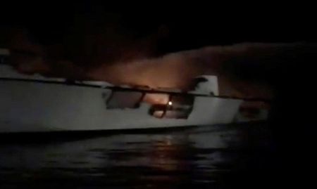 Осем са потвърдените жертви от пожара на яхта край Калифорния