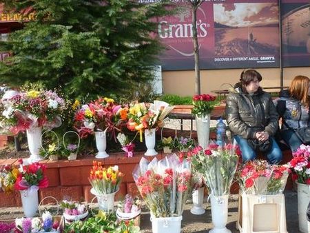 Цветарите недоволстват, учениците даряват парите от букети за благотворителни каузи