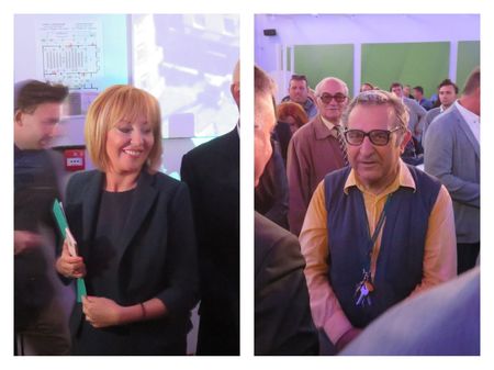 Ексцентрик провокира Мая Манолова и вгорчи представянето на програмата й за кмет на София (снимки)