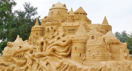 Фестивалът на пясъчните скулптури ще е отворен до неделя, не пропускайте да го разгледате