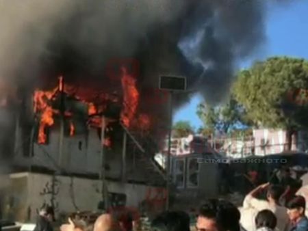 Пожар в бежански лагер, има жертви