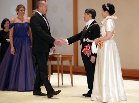 Вижте президента и Десислава Радева на интронизацията на новия японски император