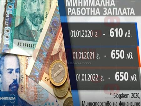 Обсъждат бюджета за 2020-та, минималната заплата скача