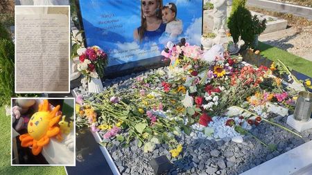 Разтърсващо писмо откриха на гроба на убитата Дарина