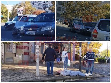 Джип смаза Фиат на бул. „Демокрация” в Бургас, има пострадал