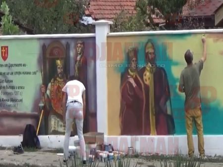 Патриот от Силистра нае художници, за да рисуват ханове, царе и герои, дали живота си за България