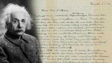 Продават писмо на Айнщайн на търг в Йерусалим