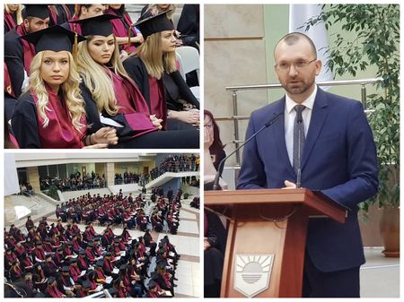 Над 200 абсолвенти получиха дипломите си от Бургаския свободен университет