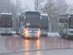 Протест на автобусните превозвачи заради тол системата