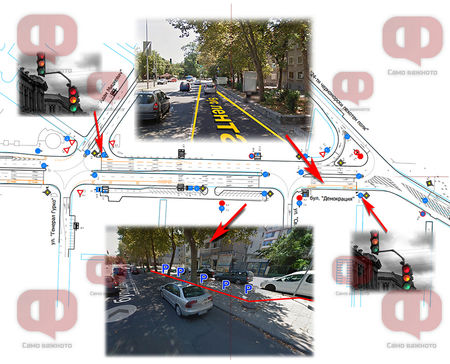 Бул. "Демокрация" в Бургас с нова визия! Кръгово, интелигентни светофари и... още нещо