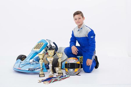 12 -годишният Мартин Янков с бронзово отличие от Националните картинг серии