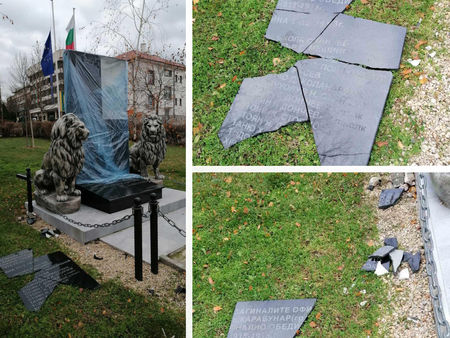 Ужасяващ вандализъм: Разбиха паметника на загиналите воини в Средец