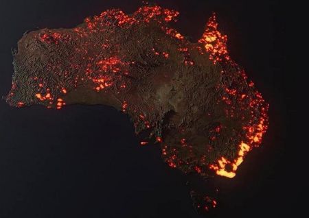 Пожарите в Австралия предизвикаха най-голямата дарителска кампания в историята на Facebook