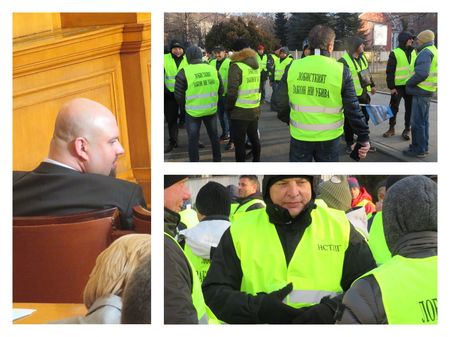 Преференциален депутат положи клетва, „жълти жилетки“ протестират пред парламента заради закон