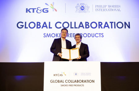 Филип Морис обяви споразумение за сътрудничество с корейската компания KT&G