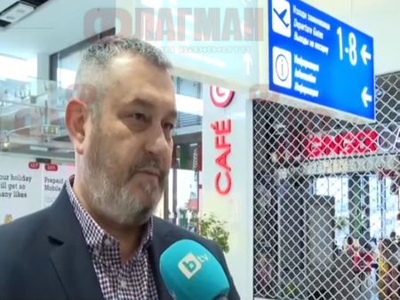 Мобилна камера следи температурата на пътниците на летището в Бургас