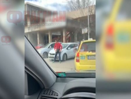 Вижте как гневен бакшиш от Пловдив отмъщава на шофьор