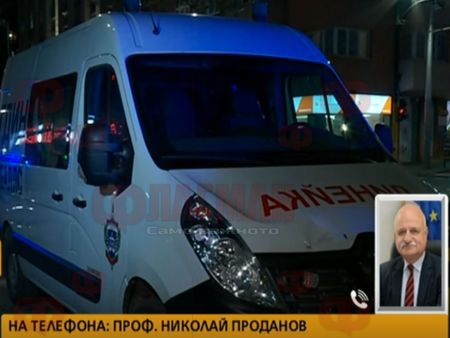 Маринела Арабаджиева в правителствена болница след сблъсък на линейката с такси
