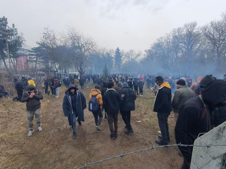 Все повече бежанци отиват към Пазаркуле на границата с Гърция