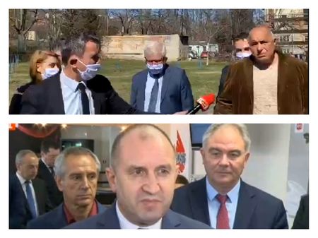 Коронавирусът предизвика нов скандал между Радев и Борисов, премиерът нападна репортер от БНТ