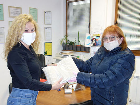 Хората с увреждания в община Несебър получиха предпазни маски