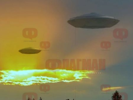 Извънземни над американски град, снимаха 9 летящи чинии над Ютака