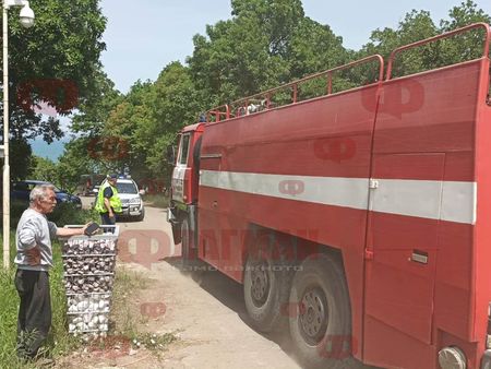 Пожарът в Отманли е в резиденцията на Ахмед Доган