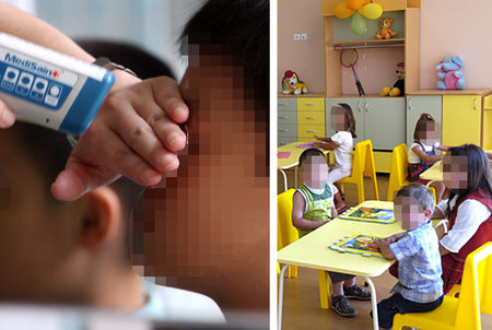 Мерят температурата на малчуганите на входовете на детските градини в Бургас