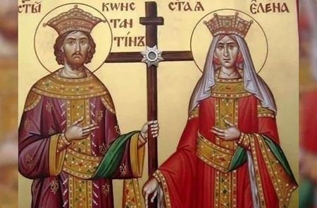 Почитаме Светите равноапостоли Константин и Елена