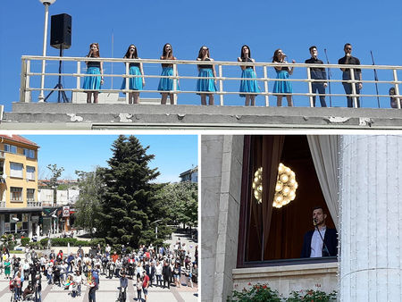 24 май в Бургас – без шествие, но вижте приказната еуфория на празника (ОБЗОР)