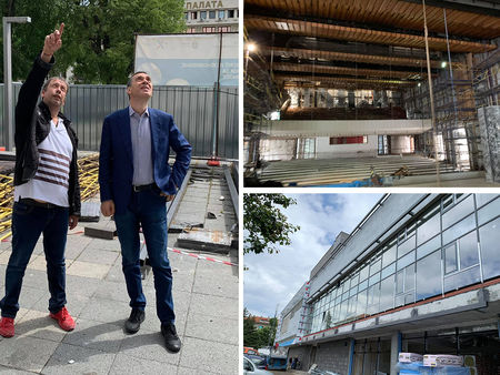 Бургаският кмет на оглед в НХК в Бургас, вижте докъде стигна ремонтът