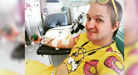 Българин дарил 31 литра кръв за болни деца в Русия