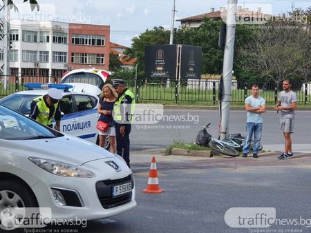 Дете е блъснато на пешеходна пътека в Пловдив