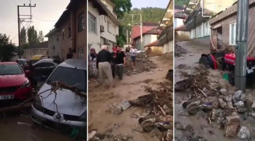 Адът се стовари върху Бурса, още не могат да преброят удавените от потопа