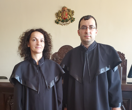 Бургаският окръжен съд обнови екипа си с нови младши съдии