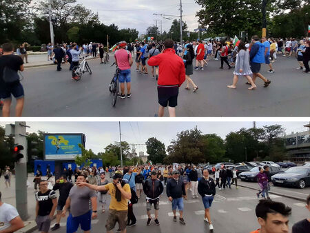 Ден 4: Протестът срещу Борисов и Гешев в столицата се разраства