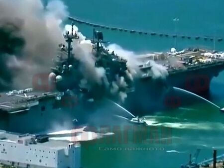 21 моряци ранени при взрив на американски боен кораб